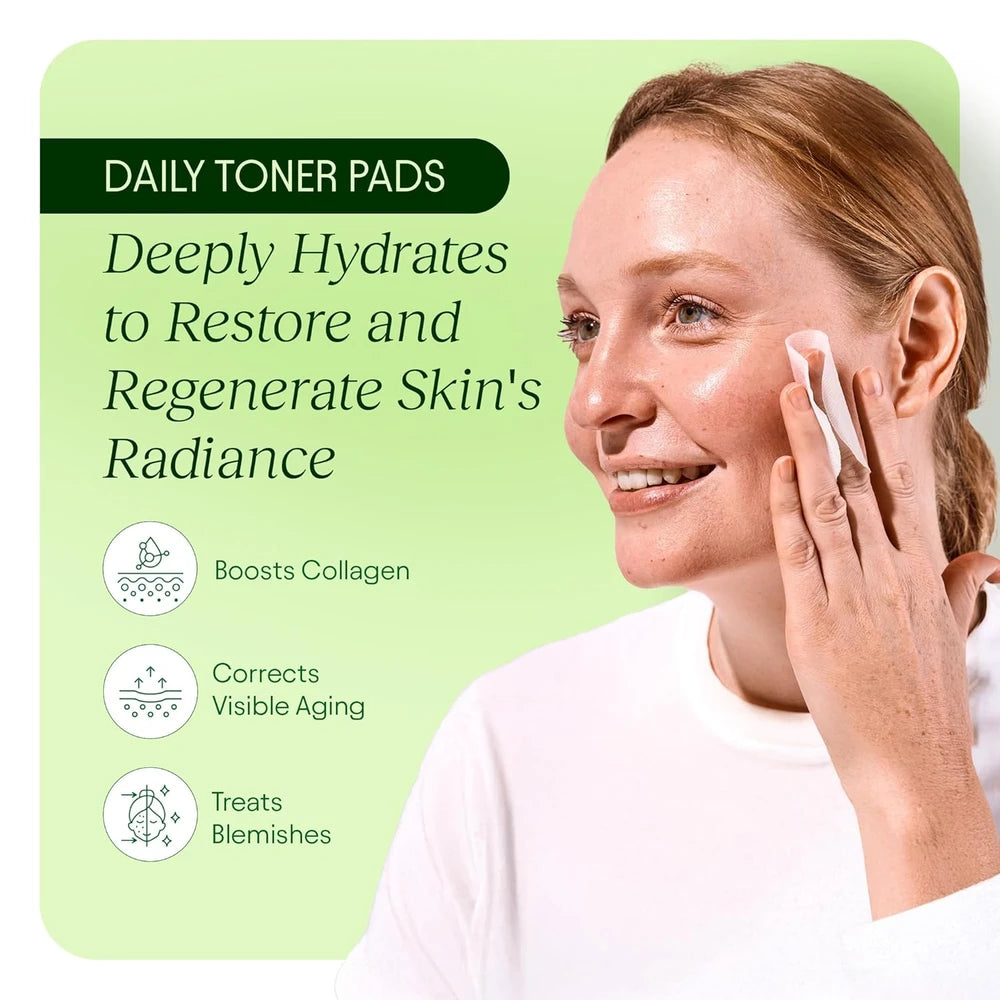 JiYu Snail Mucin Toning Pads