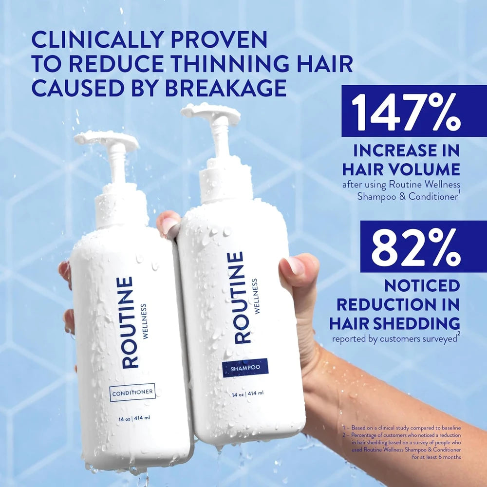 Routine Wellness Anti-Thinning Shampoo Conditioner