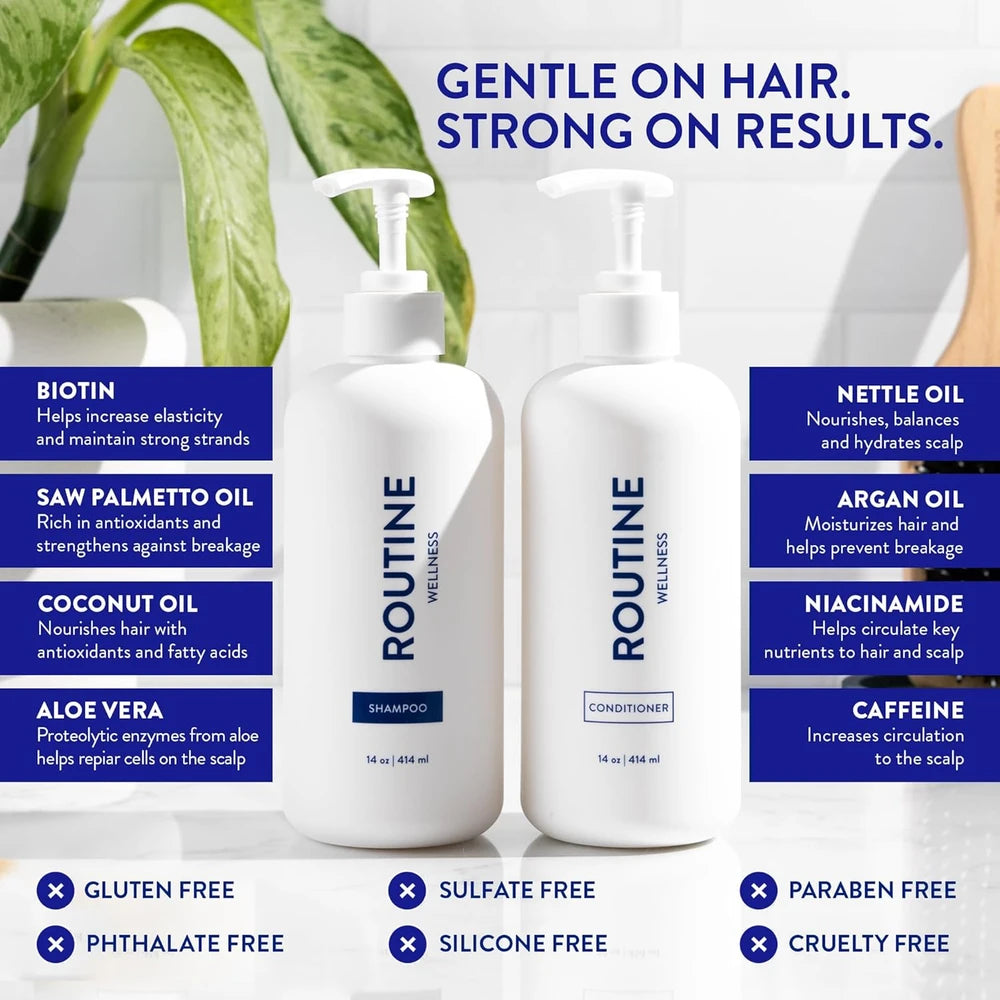 Routine Wellness Anti-Thinning Shampoo Conditioner