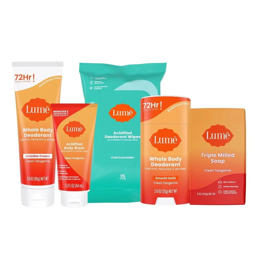 Lume Whole Body Deodorant Set