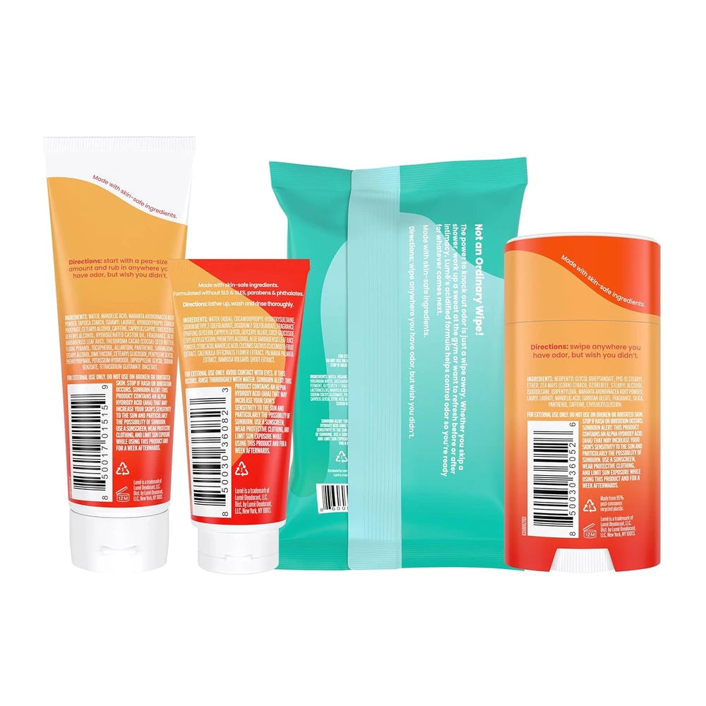 Lume Whole Body Deodorant Set
