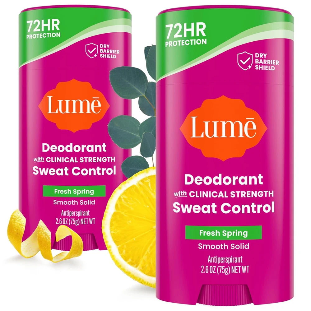 Lume Fresh Spring Deodorant 2-Pack