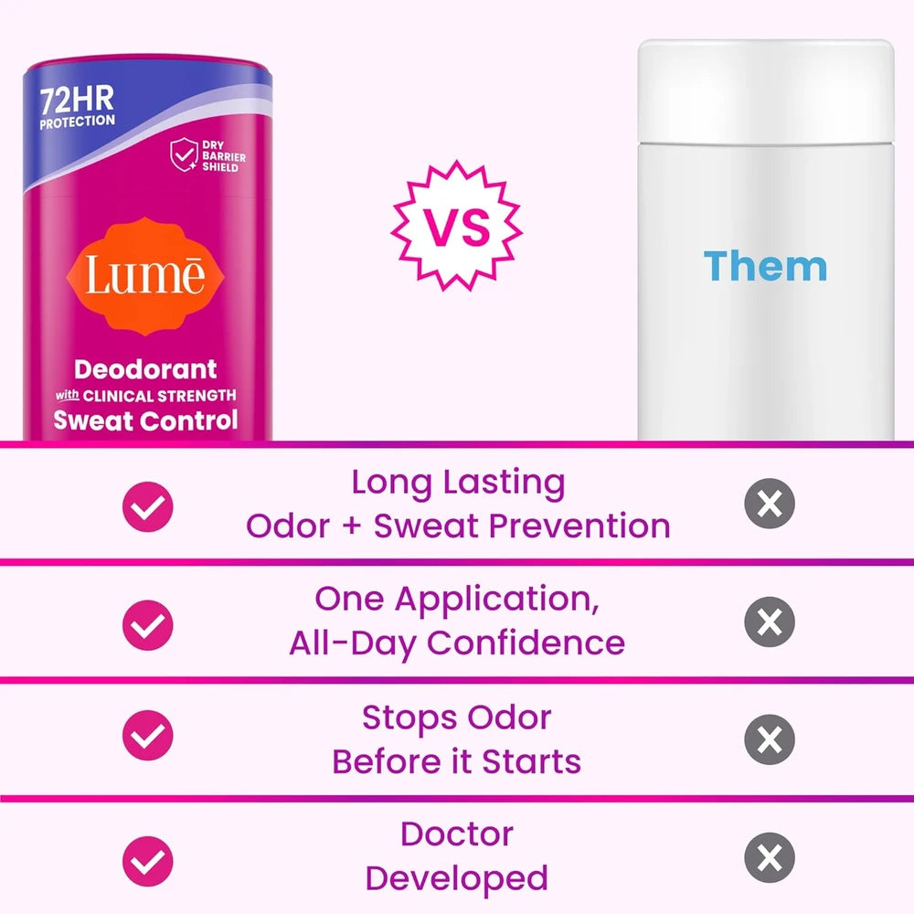 Lume Fresh Spring Deodorant 2-Pack